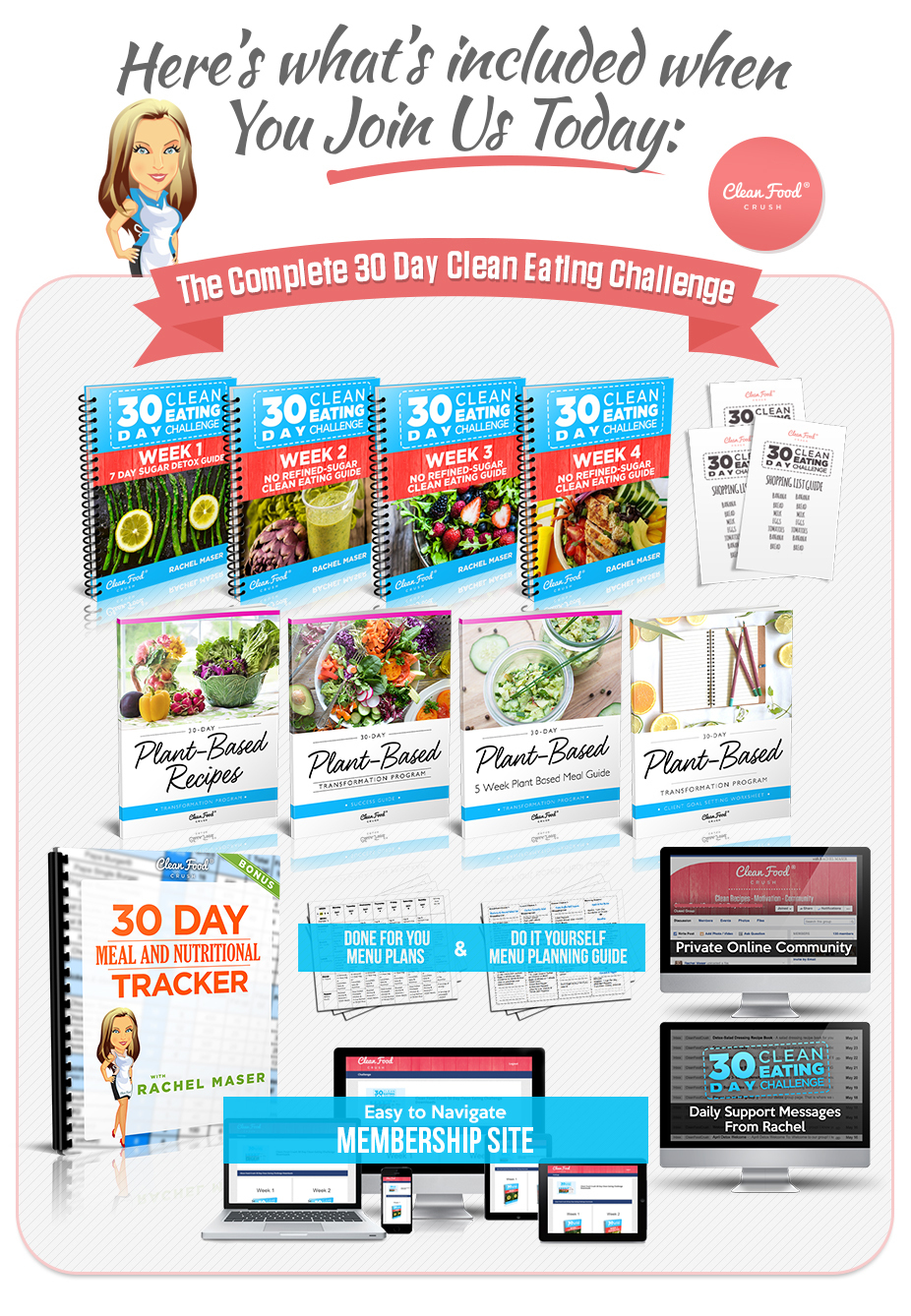 The Complete 30 Day Challenge with Plant Based Plan BANNER 2021